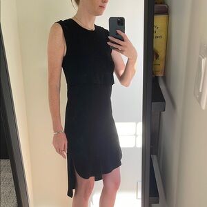 Helmut Lang Black Sheath Dress